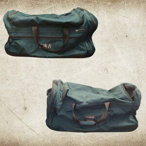 Vintage LL Bean Traveller Rolling Duffel Bag Suitcase 30"L  x 14"W